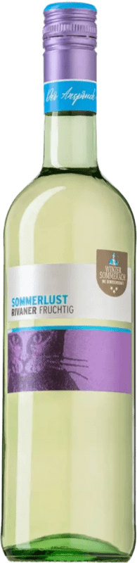 10,95 € 送料無料 | 白ワイン Sommerach Sommerlust Q.b.A. Franken Fruity — フルーティー