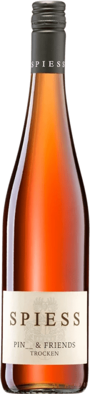 9,95 € | 桃红葡萄酒 Spiess Pin & Friends Trocken — 干型 Rosé — 桃红葡萄酒 Q.b.A. Rheinhessen Rheinhessen 德国 Pinot Noir — 黑皮诺 75 cl