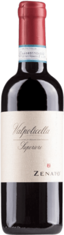 15,95 € Free Shipping | Red Wine Cantina Zenato Trocken — Dry Superior D.O.C. Valpolicella Half Bottle 37 cl