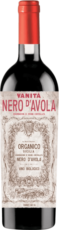 9,95 € | Красное вино Fantini Vanita Trocken — Сухое D.O.C. Sicilia Сицилия Италия Nero d'Avola Organic — Органический 75 cl