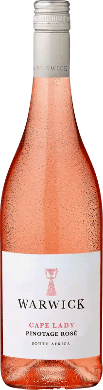 Spedizione Gratuita | Vino Rosato Warwick Cape Lady Trocken — Secco Rosé — Rosato Western Cape South Coast Sud Africa Pinotage 75 cl