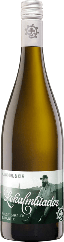 9,95 € | Vino Bianco Hammel Lokalmatador Weissburgunder Grauburgunder Trocken — Secco Q.b.A. Pfälz PFALZ Germania Pinot Grigio, Pinot Bianco 75 cl