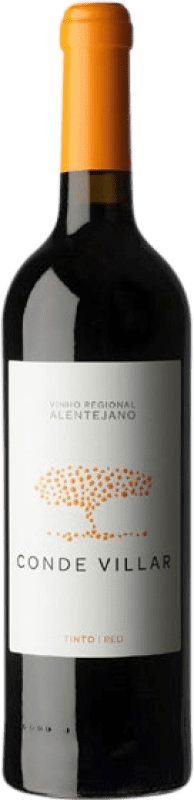 Envio grátis | Vinho Tinto Quinta das Arcas Conde Villar Trocken — Seco I.G. Alentejo Alentejo Portugal Touriga Franca, Touriga Nacional, Tinta Roriz 75 cl