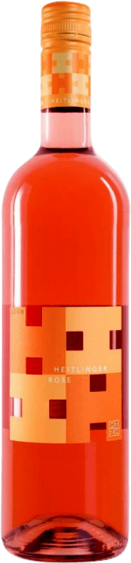 Envio grátis | Vinho Rosé Heitlinger Trocken — Seco Rosé I.G. Baden Baden Alemanha Pinot Noir, Pinot Meunier 75 cl