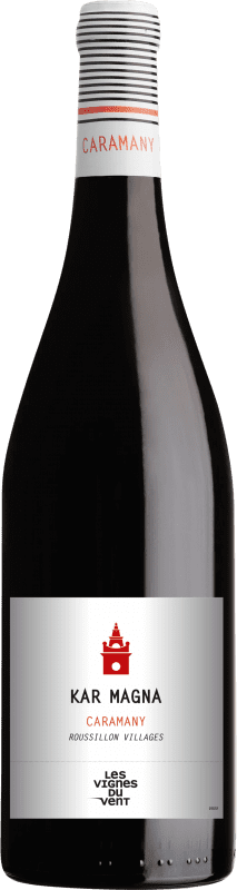 Бесплатная доставка | Красное вино Vignerons Catalans Kar Magna Trocken — Сухое Villages A.O.C. Côtes du Roussillon Руссильон Франция Syrah — Сира, Garnacha — Гренаш, Cariñena — Кариньян 75 cl