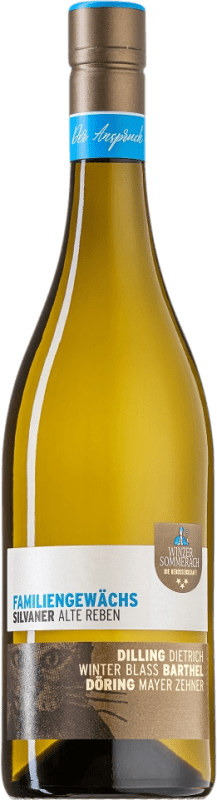 10,95 € | Vinho Branco Sommerach Familiengewächs Trocken — Seco Alte Reben — VV Vinhas Velhas, Colección Familiar — Coleção Familiar Q.b.A. Franken Franken Alemanha Sylvaner 75 cl