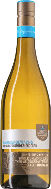 10,95 € | Vinho Branco Sommerach Familiengewächs Trocken — Seco Colección Familiar — Coleção Familiar Q.b.A. Franken Franken Alemanha Pinot Cinzento 75 cl