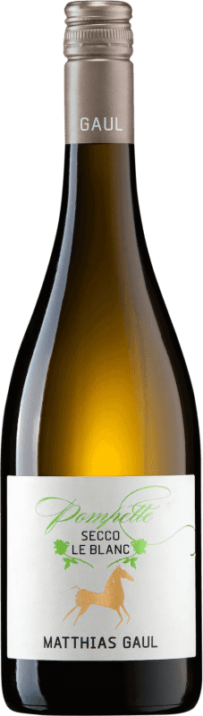 Envio grátis | Vinho Branco Matthias Gaul Pompette Trocken — Seco Q.b.A. Pfälz Pfälz Alemanha Scheurebe 75 cl