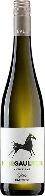 Envio grátis | Vinho Branco Matthias Gaul Herr Gaul Trocken — Seco Q.b.A. Pfälz Pfälz Alemanha Scheurebe 75 cl