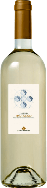 16,95 € Envío gratis | Vino Blanco Lungarotti Trocken — Seco I.G.T. Umbria