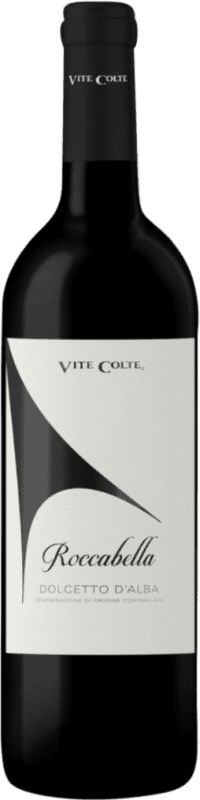 Envío gratis | Vino Tinto Vite Colte Roccabella Trocken — Seco D.O.C.G. Dolcetto d'Alba Piemonte Italia Dolcetto 75 cl