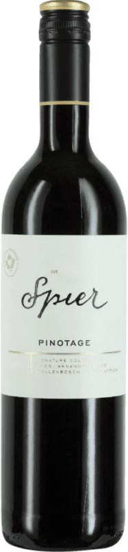 Kostenloser Versand | Rotwein Spier Trocken Signature W.O. Western Cape Südafrika Pinotage 75 cl