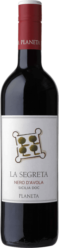 17,95 € Spedizione Gratuita | Vino Rosso Planeta La Segreta Trocken — Secco D.O.C. Sicilia