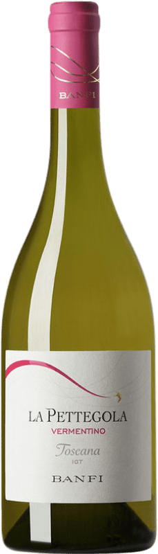 17,95 € Бесплатная доставка | Белое вино Castello Banfi La Pettegola Trocken — Сухое I.G.T. Toscana