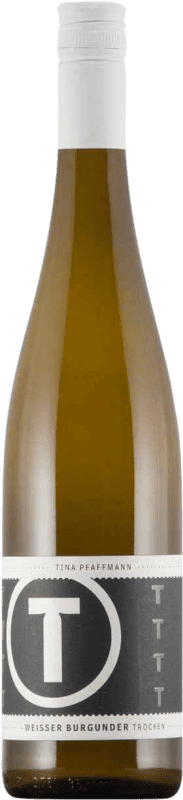 11,95 € | 白葡萄酒 Weingut Tina Pfaffmann Trocken — 干型 Q.b.A. Pfälz 普法尔茨 德国 Pinot Blanc — 白皮诺 75 cl
