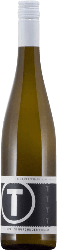 11,95 € | 白葡萄酒 Weingut Tina Pfaffmann Trocken — 干型 Q.b.A. Pfälz 普法尔茨 德国 Pinot Gris — 灰皮诺 75 cl