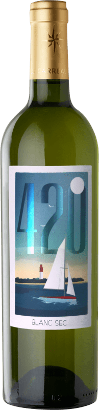 18,95 € Envoi gratuit | Vin Blanc Château L'Escadre. 420º Trocken — Sec A.O.C. Bordeaux