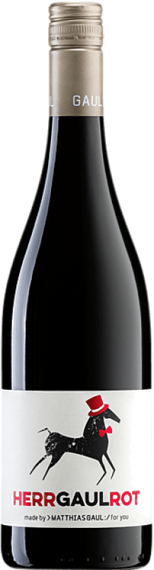 Envio grátis | Vinho Tinto Matthias Gaul Herr Gaul Trocken — Seco Q.b.A. Pfälz Pfälz Alemanha Merlot, Pinot Noir 75 cl