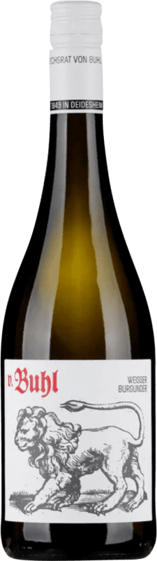 Free Shipping | White Wine Reichsrat von Buhl Trocken — Dry Q.b.A. Pfälz Pfälz Germany Pinot Blanc 75 cl