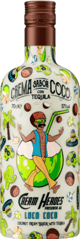 10,95 € | 奶油利口酒 Cream Heroes Loco 墨西哥 70 cl Coco — 椰子, Tequila — 龙舌兰酒