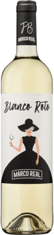 7,95 € Envío gratis | Vino Blanco Marco Real Blanco Roto Medium Sweet — Semidulce