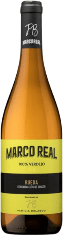 6,95 € Envío gratis | Vino Blanco Marco Real D.O. Rueda