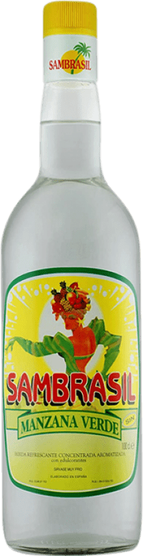 2,95 € | Licores Sambrasil Ritmo Espanha 70 cl Manzana Verde — Maçã Verde Sem Álcool