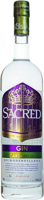 44,95 € | Genever Gin Sacred Reino Unido 70 cl Cardamom — Cardamomo