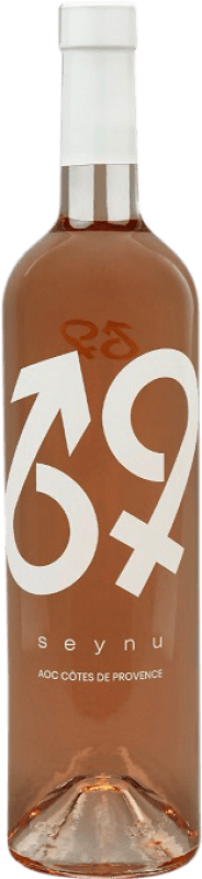 Envío gratis | Vino Rosado Seynu 69 Francia Syrah, Garnacha, Mourvèdre, Cinsault, Vermentino 75 cl