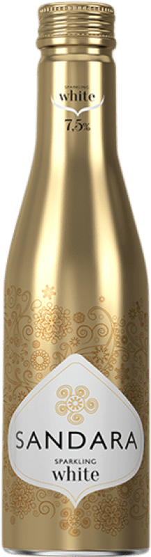 3,95 € Spedizione Gratuita | Spumante Bianco Vicente Gandía Sandara Sparkling — Spumante Bottiglietta 25 cl