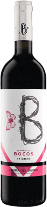 Envoi gratuit | Vin Rouge Señorio de Bocos Crianza D.O. Ribera del Duero Castille et Leon Espagne 75 cl