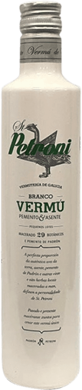 免费送货 | 苦艾酒 Vermutería de Galicia Petroni Blanco — 白色的 加利西亚 西班牙 中瓶装 50 cl