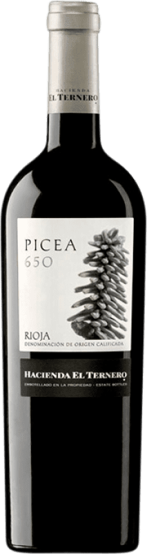 28,95 € | Красное вино Hacienda El Ternero Picea 650 Vino de Autor — Авторское вино D.O.Ca. Rioja Ла-Риоха Испания Tempranillo — Темпранильо, Mazuelo — Масуэло 75 cl