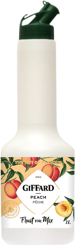 Spedizione Gratuita | Purea di Frutta per Cocktail Giffard Francia 1 L Melocotón — Pesca