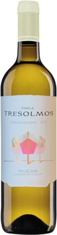 Free Shipping | White Wine Garciarevalo Tresolmos D.O. Rueda Castilla y León Spain Sauvignon 75 cl