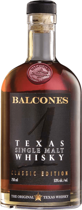 Envoi gratuit | Whisky Single Malt Balcones Texas États Unis 70 cl