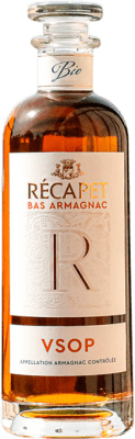Armagnac 4 Spirits Recapet VSOP Very Superior Old Pale Bio — Organic 75 cl