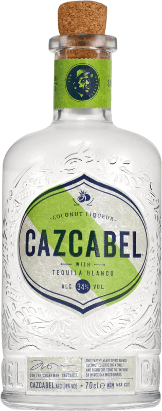 29,95 € | Licores Cazcabel México 70 cl Coconut — Coco, Tequila