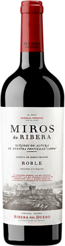 49,95 € Kostenloser Versand | Rotwein Peñafiel Miros Eiche D.O. Ribera del Duero Magnumflasche 1,5 L