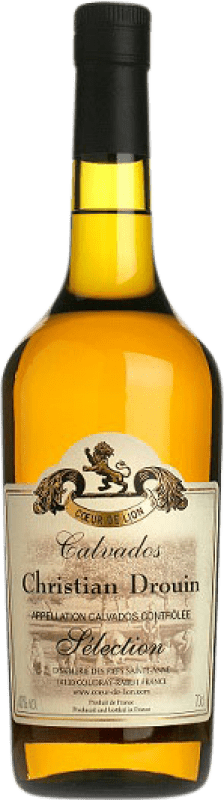 42,95 € | Calvados Christian Drouin Cœur de Lion Seleção França 70 cl
