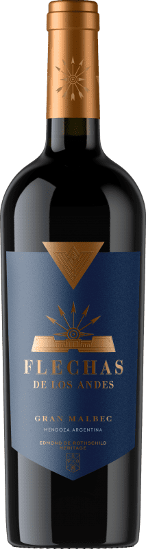 24,95 € | Vino Rosso Baron Edmond de Rothschild Flechas de Los Andes Gran I.G. Mendoza Mendoza Argentina Malbec 75 cl
