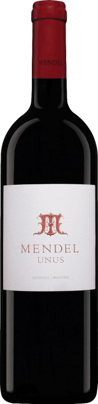 Free Shipping | Red Wine Mendel Unus I.G. Mendoza Mendoza Argentina Cabernet Sauvignon, Malbec, Petit Verdot 75 cl