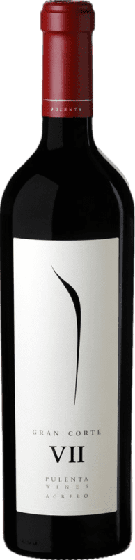 Бесплатная доставка | Красное вино Pulenta Gran Corte I.G. Mendoza Мендоса Аргентина Merlot — Мерло, Cabernet Sauvignon — Каберне Совиньон, Malbec — Мальбек, Petit Verdot, Tannat — Таннат 75 cl