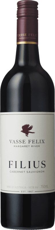Envio grátis | Vinho Tinto Vasse Felix Filius I.G. Margaret River Margaret River Austrália Cabernet Sauvignon 75 cl