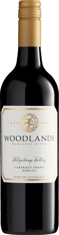 Бесплатная доставка | Красное вино Woodlands Wilyabrup Valley Cabernet Franc Merlot I.G. Margaret River Река Маргарет Австралия Merlot — Мерло, Cabernet Franc — Каберне Фран Organic — Органический 75 cl