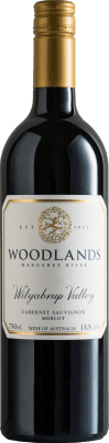Woodlands Wilyabrup Valley Cabernet Sauvignon Merlot Margaret River Organic — Biologique 75 cl