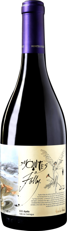 94,95 € | Red Wine Montes Folly I.G. Valle de Colchagua Colchagua Valley Chile Syrah — Shiraz 75 cl
