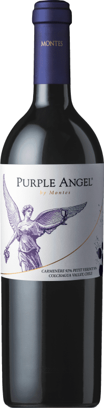 Envío gratis | Vino Tinto Montes Purple Angel I.G. Valle de Colchagua Valle de Colchagua Chile Carmenère 75 cl