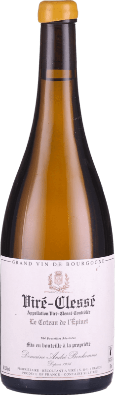 Envio grátis | Vinho Branco Domaine Andre Bonhomme Le Coteau de L'Epinet A.O.C. Viré-Clessé Borgonha França Chardonnay 75 cl