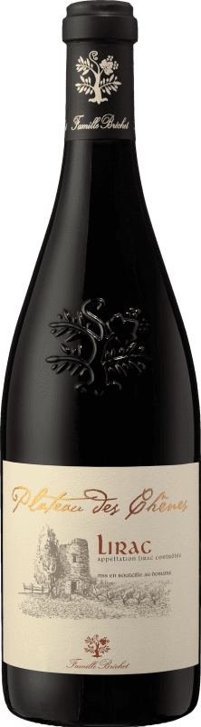 免费送货 | 红葡萄酒 Château de Vaudieu Famille Brechet Plateau des Chênes A.O.C. Lirac 罗纳 法国 Syrah — 西拉, Garnacha — 歌海娜, Mourvèdre — 穆尔韦德尔 75 cl